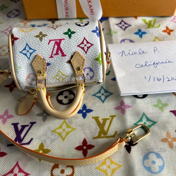 Louis Vuitton LVxTM Micro Speedy Bag Charm M03729 - Picture 9 of 10